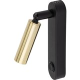  Zidna reflektorska lampa ENZO 1xG9/8W/230V crna/zlatna | Eponuda.com