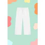 Trendyol Girl's White Denim Trousers Jean