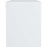  Nočne omarice 2 kosa visok sijaj bele 40x30x40 cm iverna plošča, (20733617) | Shoptok.si