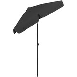  Suncobran za plažu crni 180 x 120 cm | shoptok.hr