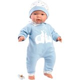 Llorens Llorens: Llutka baba v pajacu z motivom slona 38 cm | Shoptok.si