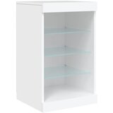  Komoda s LED svjetlima bijela 123 x 37 x 67 cm | shoptok.hr