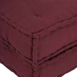 Modularni Poufi 4 kosa Bordo Tkanina, (22045909) | Shoptok.si