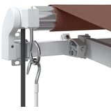 Tenda na automatsko uvlačenje s LED smeđa 450 x 350 cm | shoptok.hr