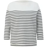 s.Oliver Sweater majica crna / bijela