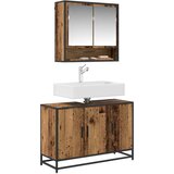  Kupaonski ormar Staro drvo 90 x 33 x 60 cm Konstruirano drvo | shoptok.hr