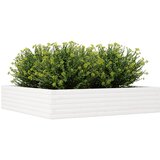  Vrtna sadilica bijela 110x110x23 cm od masivne borovine | Eponuda.com