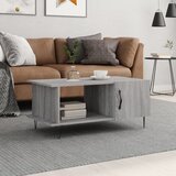 vidaXL Stolić za kavu boja hrasta 90x50x40 cm konstruirano drvo Cijene