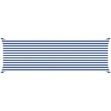 vidaXL Sončno platno Modra in bela 6 x 2 m 100% poliester Oxford, (5000221736) | Shoptok.si