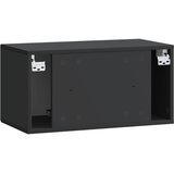 TV ormar za zid Zidne Crna 59,5 x 31 x 30 cm Konstruirano drvo | shoptok.hr