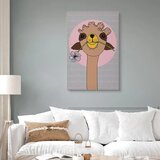  Slika - Happy Llama (1 Part) Vertical 60x90 Na talijanskom platnu | shoptok.hr