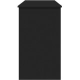  Toaletni stolić s ogledalom crni 100x45x76 cm | shoptok.hr
