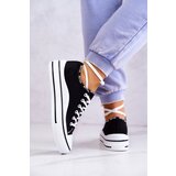 S. BARSKI Women's Tied Sneakers Black Menifee | Shoptok.si