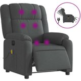 Maison Chic Električni masažni naslanjač - Relax naslanjač temno sivo blago, (22061756) Cene