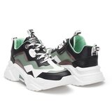 DARK SEER Women's Black and White Sneakers | shoptok.hr