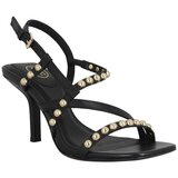 Ash Sandali & Odprti čevlji Saskia Cuir Femme Noir Črna | Shoptok.si