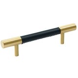  Ručka za namještaj (2 Kom., Tip ručke za namještaj: Šipka, Koža, Ostalo, Duljina: 150 mm, Zlatna/plava) Cijene