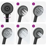  Set glave tuša Crna G 1 / 2 inča | shoptok.hr