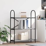 vidaXL Polica Sivi hrast sonoma 80 x 30 x 109 cm Konstruirano drvo Cijene