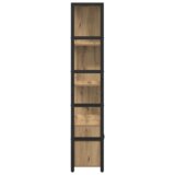vidaXL Polica hrast artisan 80 x 30 x 155,5 cm Konstruirano drvo | shoptok.hr