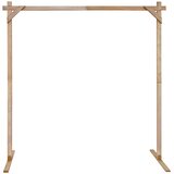  Vjenčani luk Svijetlosmeđa 225 x 95 x 226 cm Masivna borovina Slike