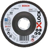 Bosch "LAMELNA PLOŠČA X-LOCK, KOTNA IZVEDBA, VLAKNENA PLOŠČA, '125MM, G 60, X571, | Shoptok.si