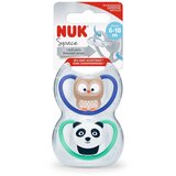 Nuk tolažilna duda - silikon 6-18m, 2 kos/box space Cene