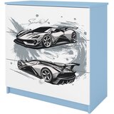  Dječja komoda - AUTO - plava | shoptok.hr