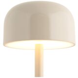 Leitmotiv Kremno bela LED namizna svetilka s kovinskim senčilom (višina 24,5 cm) James – | Shoptok.si