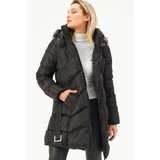 Dewberry Z6768 WOMEN'S OUTERWEAR - BLACK Cijene