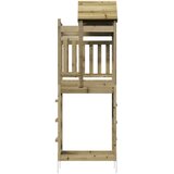  Igraći Toranj Smeđa Solidno Impregnirano Drvo 52,5 x 85 x 238 cm | Shoptok.si