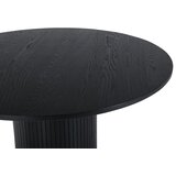 Venture Home Bianca okrugli blagovaonski stol ⌀110 cm, crni | shoptok.hr