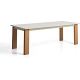 Kave Home Kovinska vrtna miza 100x233 cm Livorno – Cene