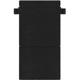 SK foldajući kauč na krevet Crna 190 x 100 x 15 cm Baršun | shoptok.hr