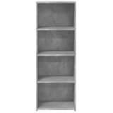  Visoka komoda boja betona 45 x 41 x 124 cm konstruirano drvo | shoptok.hr