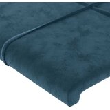 LED uzglavlje tamnoplavo 80 x 5 x 78/88 cm baršunasto | shoptok.hr