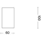 Ideal Lux - LED spot svetlo LOOK 1xGU10/7W/230V CRI 90 6x6 cm mesing | Eponuda.com