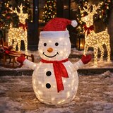 Osvetljeni Božićni Sneško Za Dvorište Sa LED Svetlom | Eponuda.com