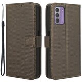 INORCO Etui za telefon iz PU usnja za Nokio G42 Stand Wallet Diamond Texture Cover s paščkom, (22036977) Cene