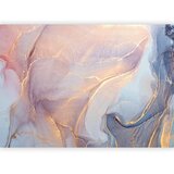  Foto tapeta - Pink and Blue Marble - Abstract Watercolour With Gold Accent 200x140 Vodootporna | shoptok.hr