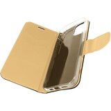 AVIZAR Ovitek denarnica za iPhone 14 z magnetnim jezickom in držalom za kartico - crno-zlat, (20717020) | Shoptok.si