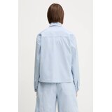 Carhartt WIP Prehodna jakna 'Nota' svetlo modra / črna / bela | Shoptok.si