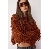 TRENDYOLMILLA Ženski džemper Twoaw25Hi00190, bež boja | Eponuda.com