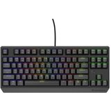 Genesis Tastatura Thor 230 TKL Mechanical Outemu Brown Switches RGB - Black Cene