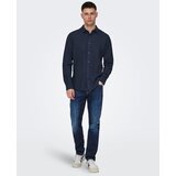 Only & Sons Košulja 'CAIDEN' morsko plava | shoptok.hr