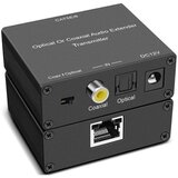 Audio optički TOSLINK extender preko RJ45 mrežnog kabla 150m | Eponuda.ba