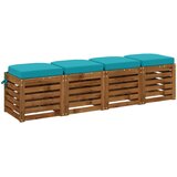  Set jastučića od 4 komada SOEST 4 pcs 100% poliester Tirkizna | shoptok.hr