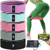  Set elastične trake za vježbanje – 5 komada (5-35 kg) + plan treninga | shoptok.hr