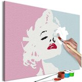 Slika za samostalno slikanje - Marilyn in Pink 60x40 Cijene