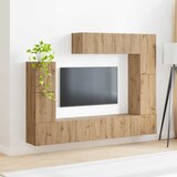  Set TV komoda 5 pcs Umjetnički hrast Konstruirano drvo | shoptok.hr